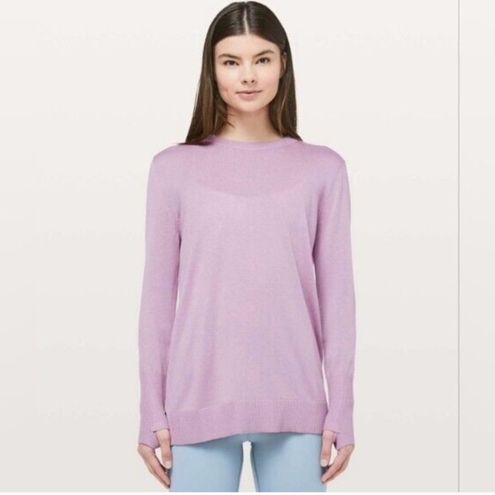 Lululemon still at ease pullover size 4